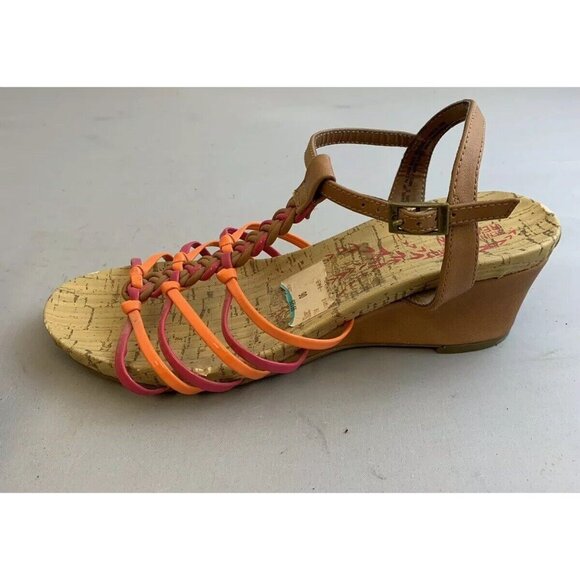 Kenneth Cole Reaction Girl's Brown Sandals Size 6 - $44 - Picture 5 of 7